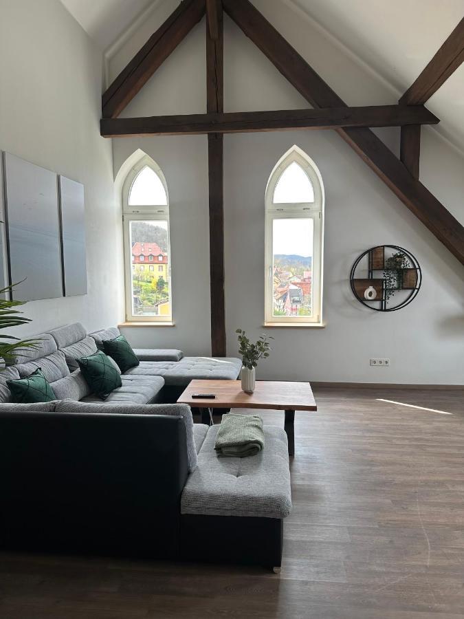 Dachterrassenwohnung Katharinenschule Eisenach Eksteriør billede